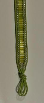 Groene armband met kraaltjes, Ophalen of Verzenden, Nieuw, Groen