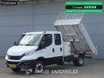 Iveco Daily 35C16 3.0L Open Laadbak met Kist Dubbel Cabine D, Auto's, Stof, Gebruikt, Euro 6, 4 cilinders