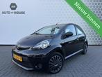 Toyota Aygo 1.0 VVT-i Comfort Airco Centrale vergrendeling, Auto's, Voorwielaandrijving, Stof, Zwart, Zwart
