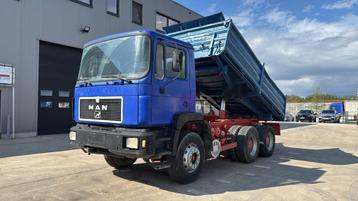 MAN 26.372 (BIG AXLE / STEEL SUSPENSION / 6 CYLINDER WITH MA beschikbaar voor biedingen