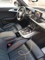 Audi A6 S line, Auto's, Zwart, Zwart, Leder, Particulier