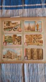 Liebig S1157 le dôme de Milan 12 cartes, Verzamelen, Ophalen of Verzenden, Zo goed als nieuw, Gebouw, Voor 1940