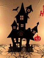 Decoratie Halloween - huis met theelicht, Hobby en Vrije tijd, Ophalen of Verzenden, Nieuw