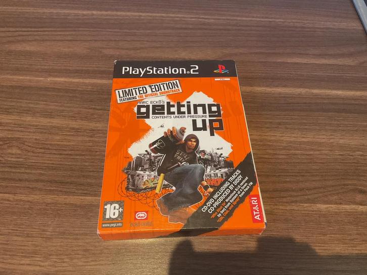 Marc Ecko Getting Up gelimiteerde editie - PlayStation 2, Games en Spelcomputers, Games | Sony PlayStation 2, Zo goed als nieuw