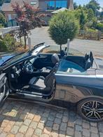 E200 CABRIO BENZINE 9TRAPS AUTOMAAT 43500KM  ZWART, Auto's, Mercedes-Benz, Automaat, Zwart, Zwart, Particulier