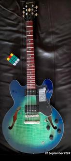 Epiphone ES335 Dot AquaMarine, Muziek en Instrumenten, Snaarinstrumenten | Gitaren | Elektrisch, Ophalen of Verzenden, Zo goed als nieuw