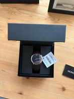Gloednieuw Movado, klassiek museum, gouden wijzerplaat, brui, Handtassen en Accessoires, Horloges | Heren, Overige merken, Leer