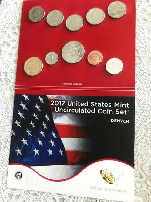 Munten Dollar Set Amerika Mint Coin 10 stuks 2017😍💎✨🎁👌, Postzegels en Munten, Munten | Amerika, Setje, Noord-Amerika, Ophalen of Verzenden