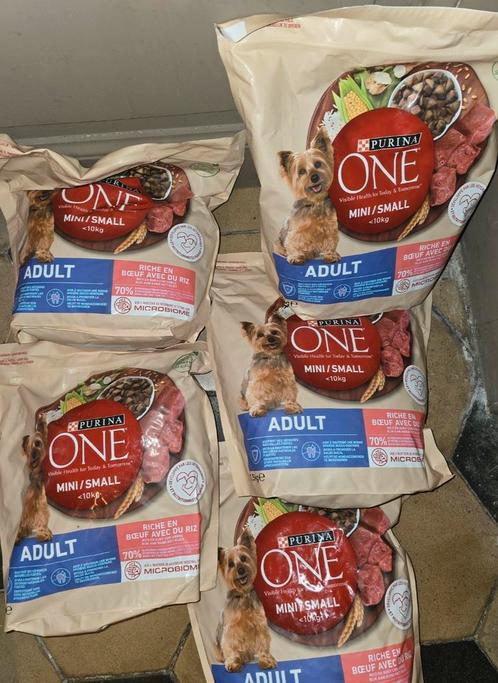 Lot de 5 paquets de croquettes
Purina One Adult boeuf
5x1,5k, Dieren en Toebehoren, Dierenvoeding, Ophalen