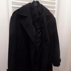 Zwarte nieuwe wollen herenmantel, Zwart, Ophalen of Verzenden, AZZARO, Maat 56/58 (XL)