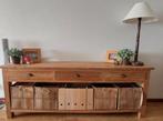 Side table ~  in teak ~ met 3 lades, Huis en Inrichting, Ophalen, Zo goed als nieuw