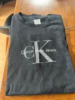 T-shirt Calvin Klein maat Large, Kleding | Heren, T-shirts, Ophalen, Zo goed als nieuw, Maat 52/54 (L), Zwart