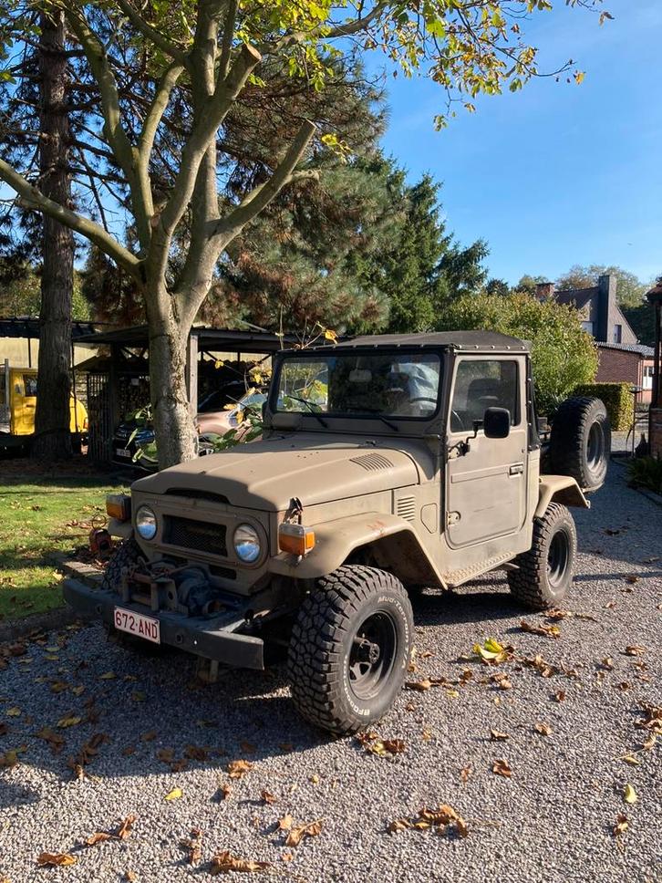 Toyota BJ 40, Auto's, Oldtimers, Particulier, 4x4, Toyota, Diesel, SUV of Terreinwagen, 2 deurs, Handgeschakeld, Overige kleuren