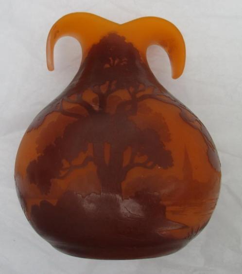 vase spécial pate de foute motif botanique Delatte, Antiquités & Art, Antiquités | Verre & Cristal, Envoi