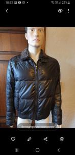 Lederen donsjas vhet merk Mabrun.Echt in nieuwstaat, Kleding | Heren, Jassen | Winter, Maat 52/54 (L), Bruin, Mabrun, Ophalen of Verzenden