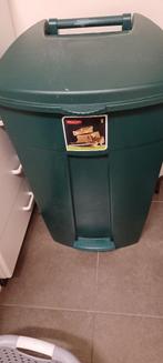 afvalcontainer, Ophalen, Kunststof, Gebruikt, Met pedaal