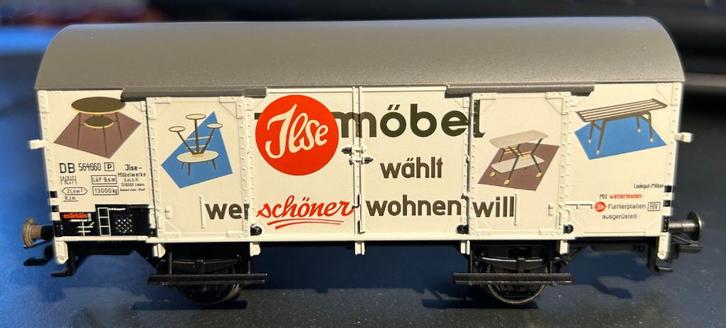 3075. Insider 2015 H0 Märklin overdekte auto., Hobby en Vrije tijd, Modeltreinen | H0, Nieuw, Wagon, Märklin, Ophalen of Verzenden