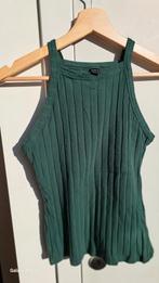 Groene top met hoge hals, Ophalen of Verzenden, Zo goed als nieuw, Wit