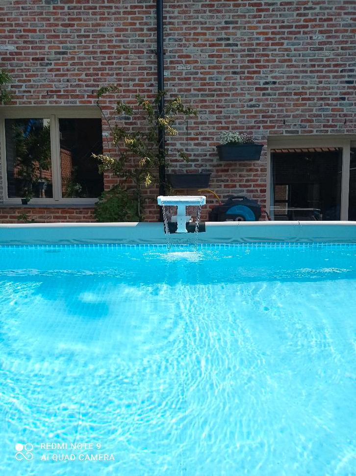 zwembad, Tuin en Terras, Zwembaden, Zo goed als nieuw, Opzetzwembad, 120 cm of meer, 400 cm of meer, 300 cm of meer, Rechthoekig