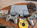 Ps1 (1002) + 2 manettes officielles + 1 jeu complet et 2 jeu, Games en Spelcomputers, Spelcomputers | Sony PlayStation 1