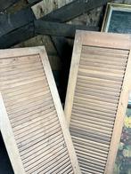 2 volets en bois, Ophalen, Bruin, Minder dan 100 cm, 100 tot 150 cm