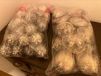 Lot kerstballen doorschijnende kerstballen met vulling, Ophalen, Zo goed als nieuw