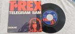 45 t plaat T.Rex "Telegram Sam", Ophalen of Verzenden, Gebruikt