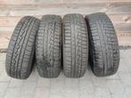 4 Yokohama winterbanden (€12,5 per stuk), Auto-onderdelen, Banden en Velgen, Ophalen, Gebruikt, 15 inch, Winterbanden