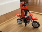 Playmobil Motocross avec sa figurine, Ophalen, Zo goed als nieuw, Complete set