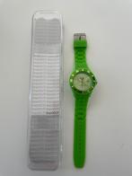 Swatch icewatch groen, Handtassen en Accessoires, Horloges | Dames, Kunststof, Ophalen of Verzenden, Swatch, Zo goed als nieuw