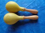 Maracas à main. Teinte jaune. Marque: "PULSE"., Ophalen of Verzenden, Zo goed als nieuw, Overige soorten