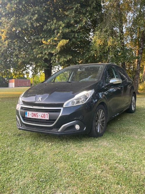 Peugeot 208 Style 2018, Auto's, Peugeot, Particulier, Bluetooth, Benzine, 5 deurs, Handgeschakeld, Zwart, Zwart, Voorwielaandrijving