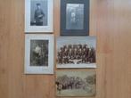 Grote originele foto's WO1 op hardkarton , 21 X 16 cm., Enlèvement ou Envoi, Armée de terre, Photo ou Poster