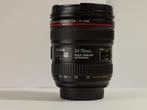 Canon Ef 24-70 mm f4 IS usm L, Enlèvement ou Envoi, Comme neuf, Lentille standard, Zoom