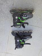 Inlineskates Maat 35-40 (blauwe) Maat 36-39 (groene), Enlèvement, Comme neuf