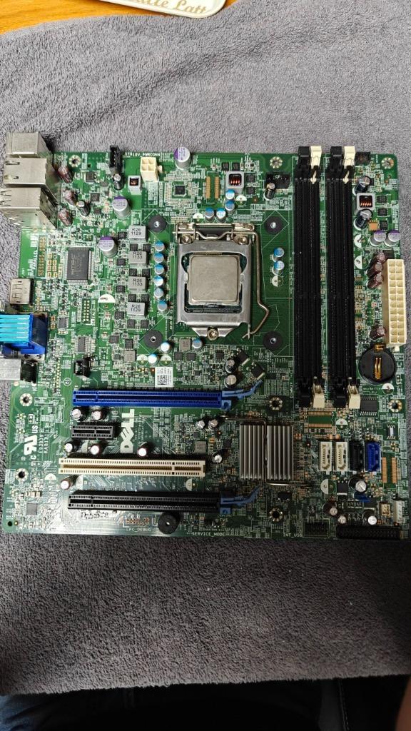 Dell moederbord Core i7-2600, Computers en Software, Moederborden, Gebruikt, Intel, DDR3, Ophalen of Verzenden