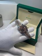 Rolex Datejust everose, Handtassen en Accessoires, Horloges | Heren, Ophalen of Verzenden, Staal, Staal, Rolex