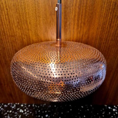 Koperen hanglamp 'Lila' van Dounia Home, Huis en Inrichting, Lampen | Hanglampen, Nieuw, Metaal, Ophalen of Verzenden