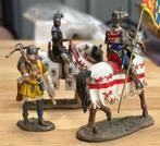 Lot 3 Figurines "DelPrado" Plomb (1:30) 6,5-9cm Cavaliers Mo, Ophalen