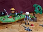 Playmobil 3042 - Rubberboot met stropers, Kinderen en Baby's, Speelgoed | Playmobil, Ophalen of Verzenden, Zo goed als nieuw