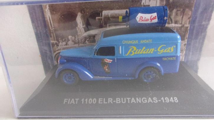 FIAT 1100 ELR 1948 "BUTANGAS" .1/43 NEUVE SCELLEE, Hobby en Vrije tijd, Modelauto's | 1:43, Nieuw, Auto, Overige merken, Ophalen of Verzenden