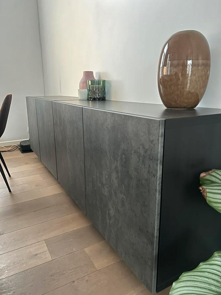 Ikea besta 2 stuks, Maison & Meubles, Armoires | Dressoirs, Comme neuf, Avec porte(s), Enlèvement