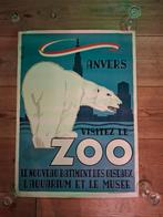 Originele affiche Zoo Antwerpen groot formaat!, Enlèvement
