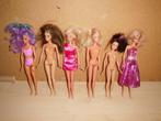 zes poppen van barbie en steffi, Ophalen of Verzenden, Gebruikt, Pop