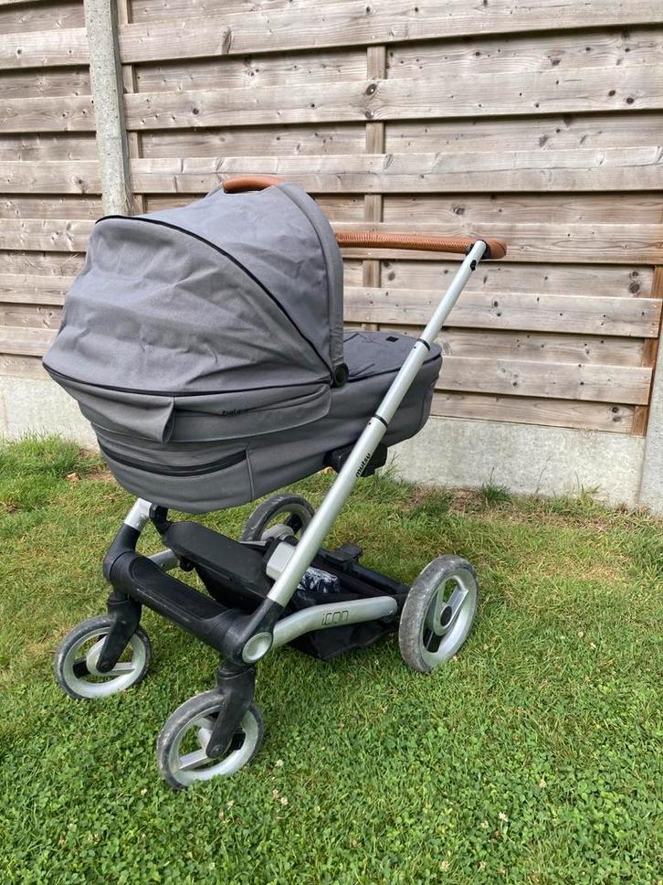 Kinderwagen Mutsy Icon (draagmand en kinderzitje), Kinderen en Baby's, Kinderwagens en Combinaties, Kinderwagen, Mutsy, Ophalen