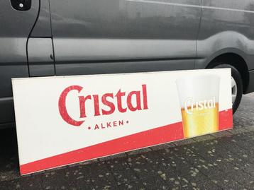 Reclame bord Cristal Alken 194x60 cm