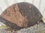 graniet blad salontafel, Comme neuf, 100 à 150 cm, Autres matériaux, 50 à 100 cm