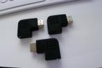 3 coudes hdmi angle plaqué or, Audio, Tv en Foto, Audiokabels en Televisiekabels, Ophalen of Verzenden, Nieuw, HDMI-kabel