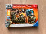 Ravensburger puzzels 3 x 49 stukjes enge dino’s, Kinderen en Baby's, Speelgoed | Kinderpuzzels, Ophalen of Verzenden, Zo goed als nieuw