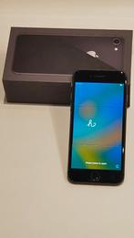 iPhone 8 64GB + Hoesje + Oplader, Telecommunicatie, Mobiele telefoons | Apple iPhone, Gebruikt, Zwart, Ophalen of Verzenden, 64 GB
